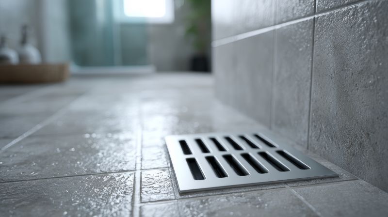 Linear Drain for Seamless Floor